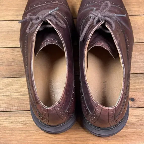 Cole Haan Lunargrand C12610 Brown Captoe Men display picture 1